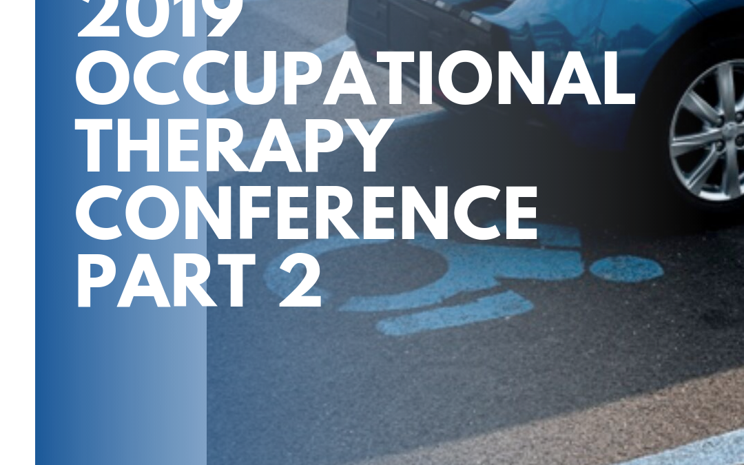 2019 Occupational Therapy Conference – Part 2